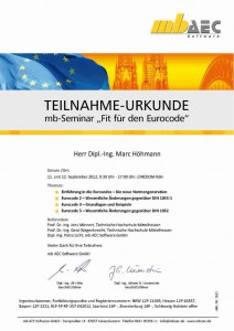 Fit für den Eurocode